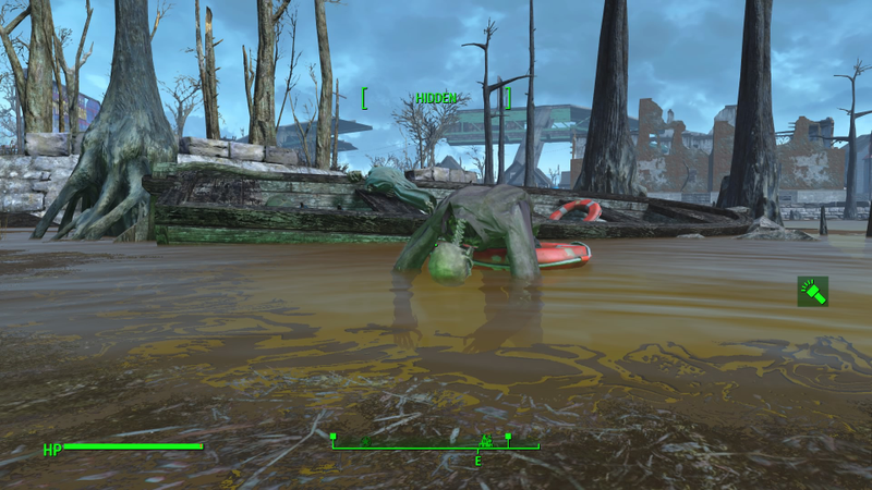 Illustration for article titled The Mystery of What Fallout 4 Hides Underwater
